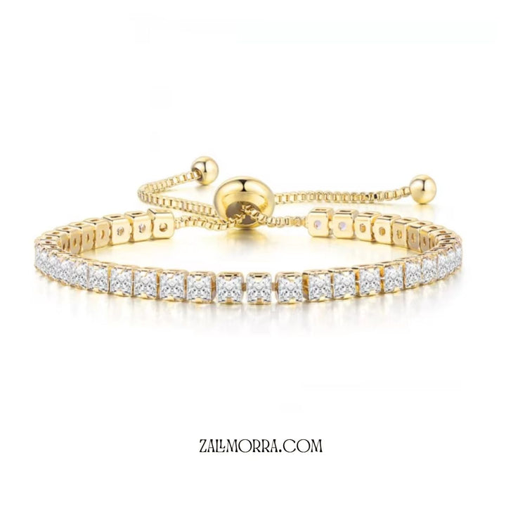 Brățară Tenis Zallmorra – Auriu