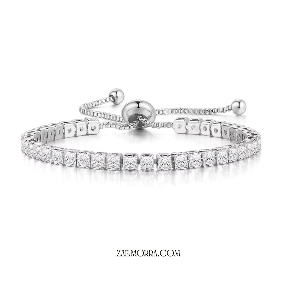 Brățară Tenis Zallmorra – Argintiu