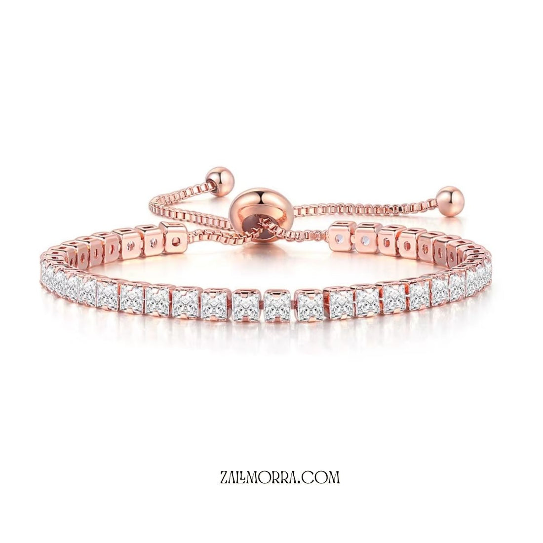 Brățară Tenis Zallmorra – Rose Gold