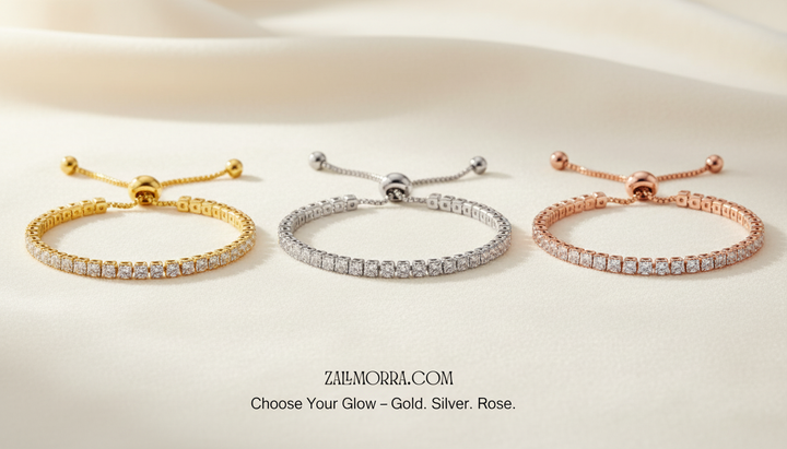 Brățară Tenis Zallmorra – Rose Gold